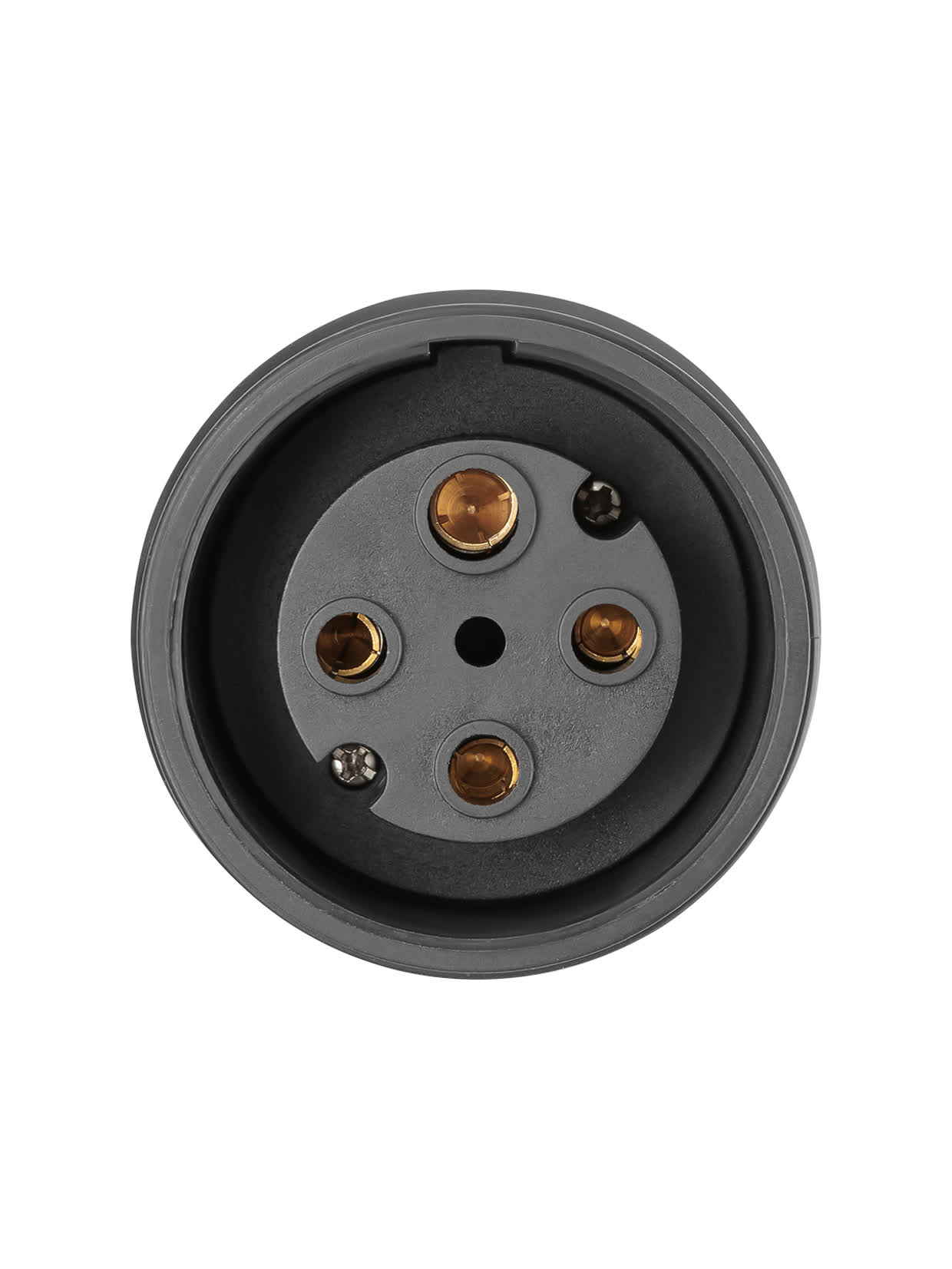 Разъем с заглушкой каучук 3Р+РЕ 32А 380В IP44 TDM — изображение 4