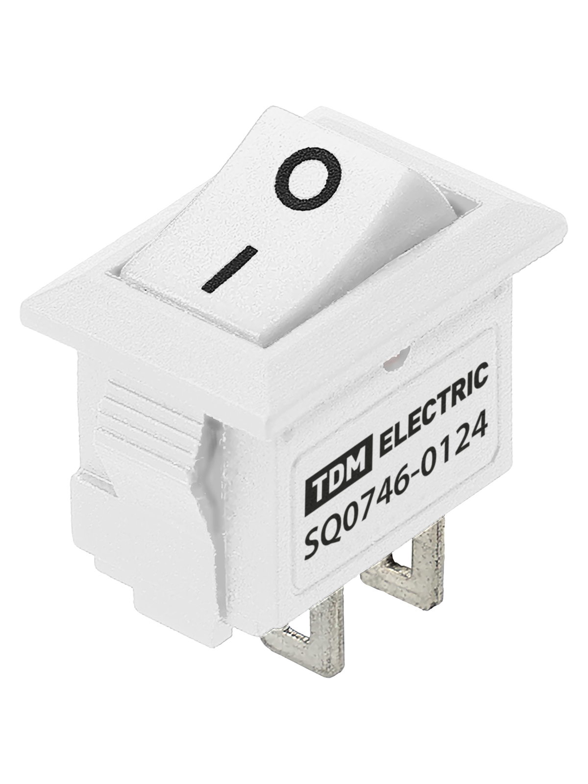 Выключатель клавишный KCD11-101 250В AC/DC, 1P, 3А, (2с), ON-OFF, белый, Micro TDM — изображение 5