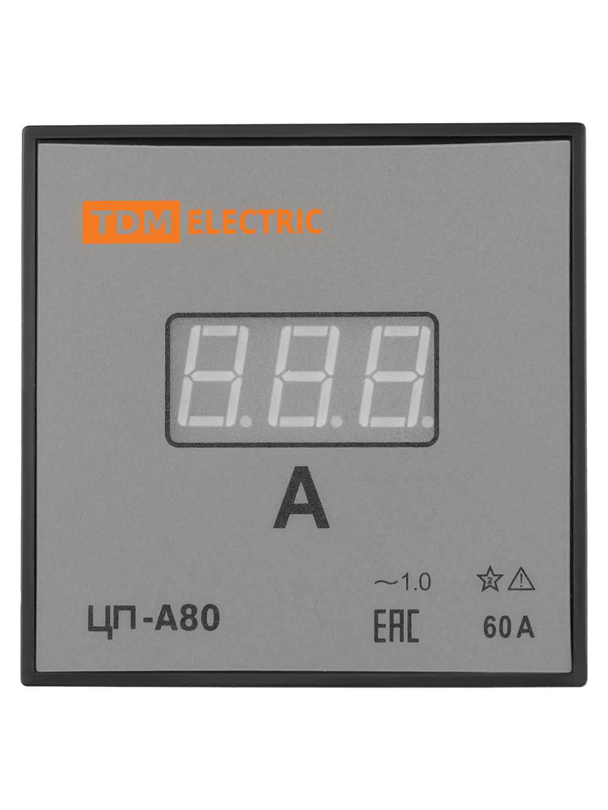 Цифровой амперметр ЦП-А80 60А-1,0 (без поверки) TDM — изображение 4