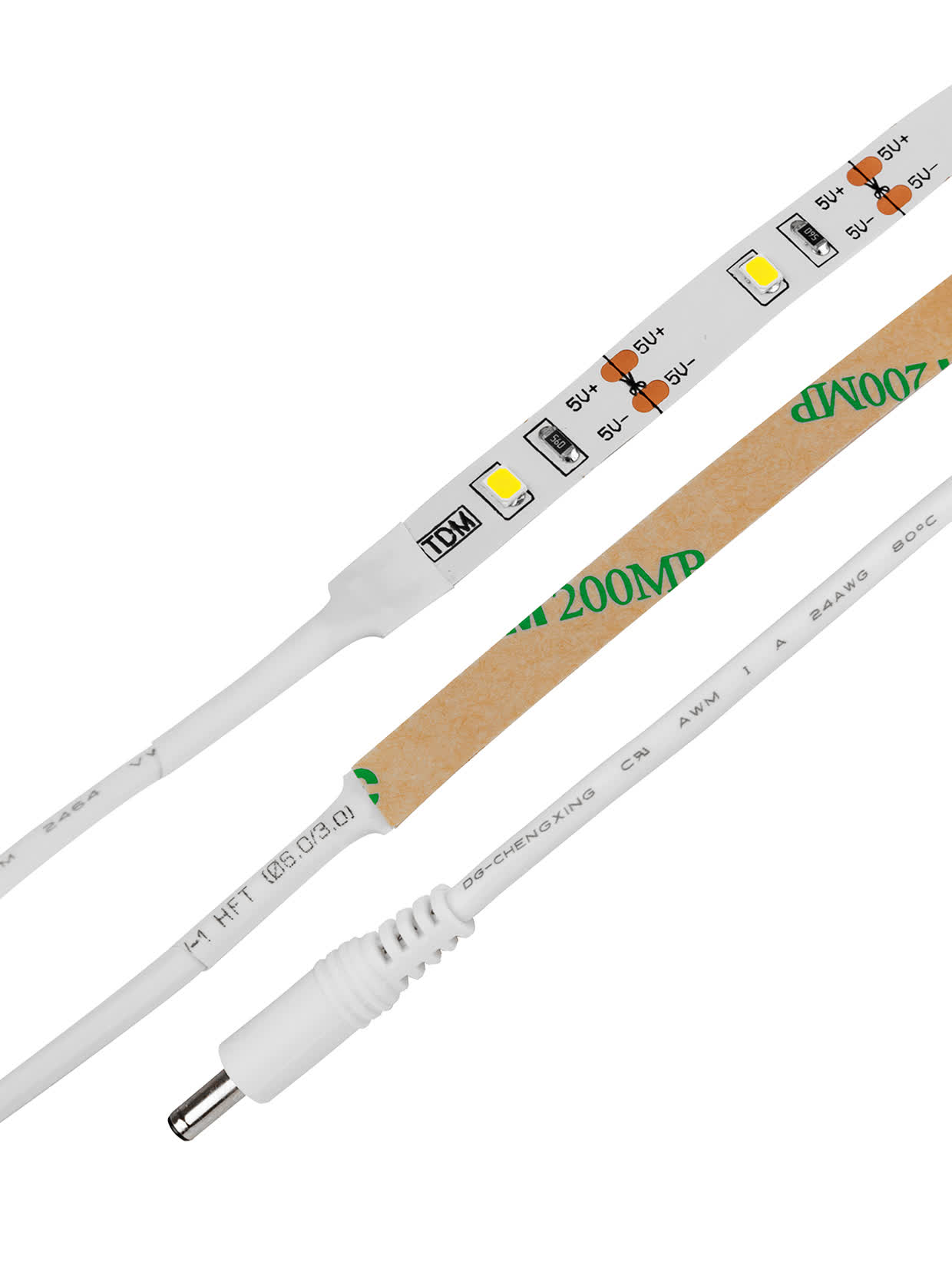 Умная подсветка SMD2835-30LED/m-IP20-5В-2,4Вт-6000К(1 м),датчик движ.и освещ.,акк. Li-Ion1100мАч TDM — изображение 7